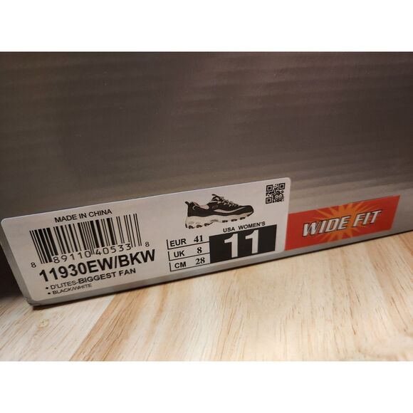 Skechers D'Lites Biggest Fan Sneakers – Women’s 11 Wide Fit Memory Foam - Picture 11 of 12